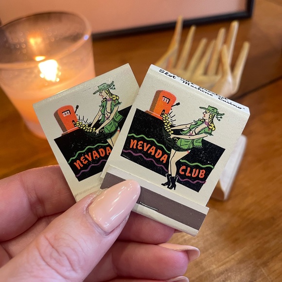 Vintage Nevada Club Casino - Las Vegas, Nevada Collectable Souvenir Matchbook - Picture 6 of 6